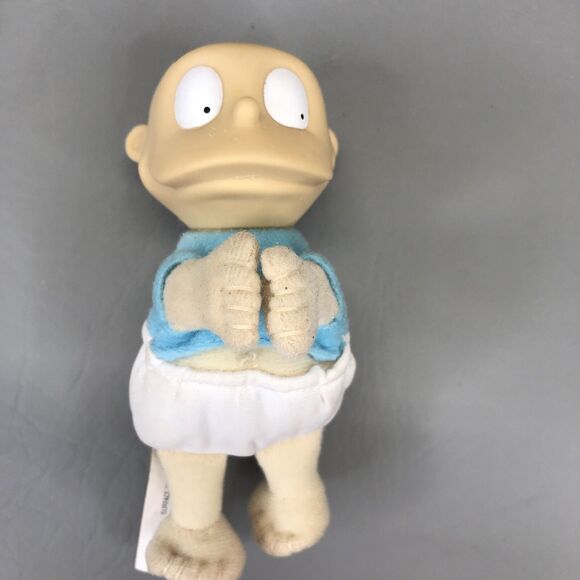 Vintage 1998 RugRats Burger King Kids Club Tommy Pickles Plush Grabbing Toy 4.5" - Picture 1 of 7